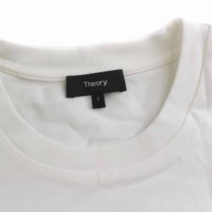 Theory 21SS luxe jersey clean tee Tシャツ カットソー クルーネック ホワイト