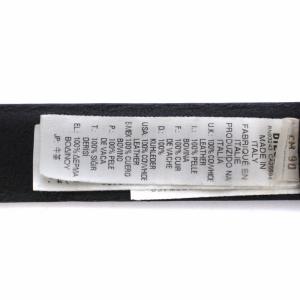 DIESEL BOCOW-0DAHM ベルト スタッズ レザー イタリア製 90/36 黒 ブラック