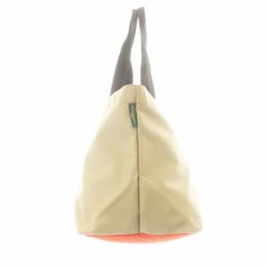 Hervé Chapelier 舟形 トートバッグ ハンドバッグ ナイロン Lサイズ ベージュ