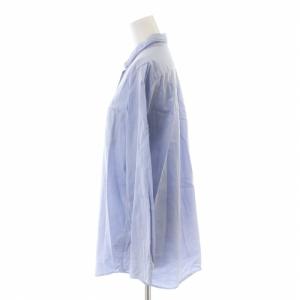 Deuxieme Classe 18SS ブラウス シャツ 長袖 青 ブルー