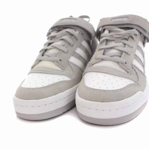 adidas Originals FORUM LOW スニーカー ローカット シューズ US11 グレー ホワイト