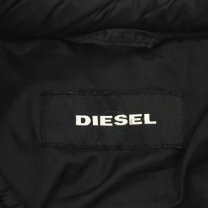 DIESEL ブルゾン 中綿 ジャケット ナイロン M ブラック