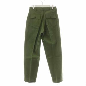 Shinzone BAKER PANTS ベイカーパンツ ジップフライ 36 カーキ