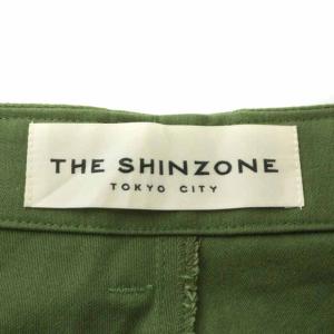 Shinzone BAKER PANTS ベイカーパンツ ジップフライ 36 カーキ
