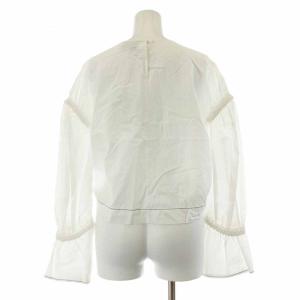 3.1 phillip lim ブラウス シャツ 長袖 2 M 白 ホワイト