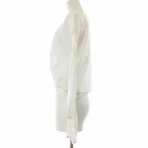 3.1 phillip lim ブラウス シャツ 長袖 2 M 白 ホワイト