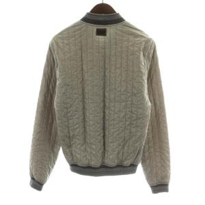 DOLCE&GABBANA 近年モデル Light Weight Back Logo Bomber Jacket 50 グレー