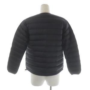 DANTON 19AW Crew Neck Inner Down Jacket ロゴ ナイロン 36