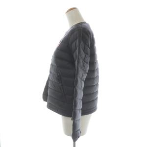 DANTON 19AW Crew Neck Inner Down Jacket ロゴ ナイロン 36