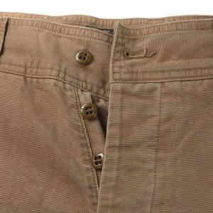 RRL RALPH LAUREN チノパン パンツ ロング コットン 茶 ブラウン