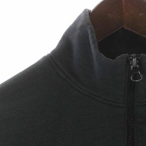 REMI RELIEF BRIEFING スウェット トレーナー ハイネック ハーフジップ 長袖 グレー