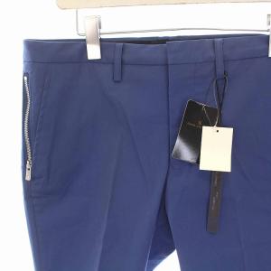 junhashimoto nano universe パンツ ストレッチ テーパード L ブルー