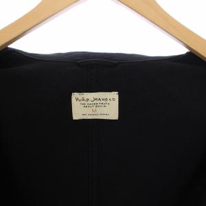 Nudie Jeans Barney Worker Jacket ステンカラージャケット コットン M 黒 ブラック
