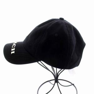 COACH 帽子 キャップ ロゴ 野球帽 コットン 56-60cm ブラック