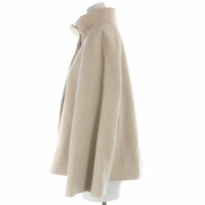 ANAYI 21AW ラムウールショートコート ハイネック 36 S ピンク 10212717350