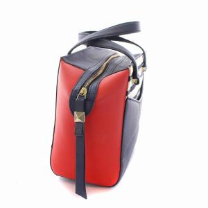 kate spade new york 2PARK AVENUE SMALL BEAU ハンドバッグ ボーダー 赤 レッド 紺 ネイビー 白 PXRU4614