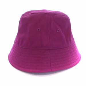 STUSSY Satin Nylon Deep Bucket Hat バケットハット 帽子 ロゴ ナイロン L-XL 紫 パープル