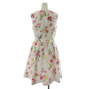 Chesty 19SS ワンピース ひざ丈 ノースリーブ 花柄 1 マルチカラー