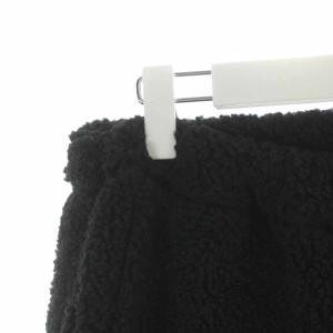 DIESEL P-CALTON-TEDDY TROUSERS ジョガーパンツ ロング ボア S ブラック