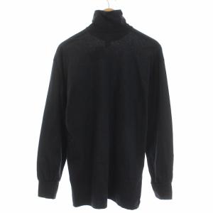 COMME des GARCONS HOMME PLUS Tシャツ カットソー タートルネック 長袖 ネイビー