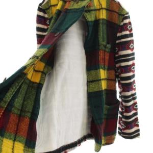 COMME des GARCONS SHIRT FW09119 ジャケット スタンドカラー チェック M マルチカラー