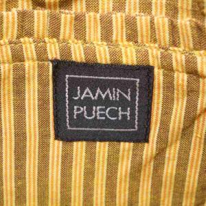 JAMIN PUECH トートバッグ 蝶柄 木 茶 ブラウン