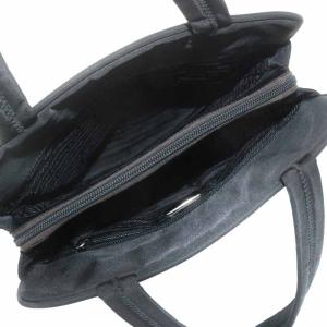 PRADA ハンドバッグ トートバッグ ナイロン 三角ロゴ ロゴプレート 黒 ブラック