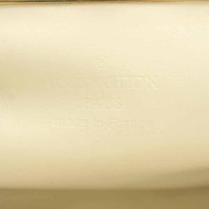 LOUIS VUITTON スハリ ポルトモネ・スープル ブロン コインケース  がま口 レザー 白 M91866