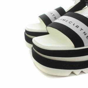 STELLA McCARTNEY SNEAK ELYSE プラットフォームサンダル 厚底 ラバー ナイロン 38.5