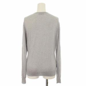 JOHN SMEDLEY カーディガン ニット ウール 長袖 M グレー
