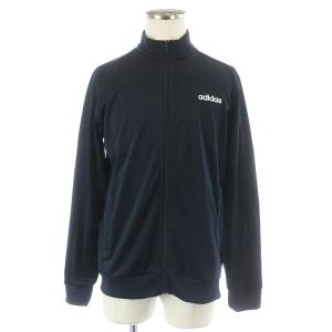 adidas MTS BASICS セットアップ ジャージ ジップアップ イージーパンツ ロゴ L ネイビー