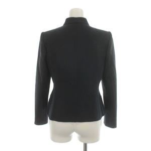 EPOCA ノーカラージャケット フォーマル  ノーベント 40 ネイビー