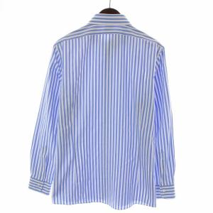 Brooks Brothers ワイシャツ 長袖 ストライプ US15.5 ホワイト ライトブルー