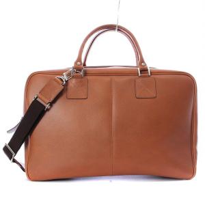 HAMANO ボストンバッグ ハンドバッグ ショルダーバッグ 2way レザー ブラウン