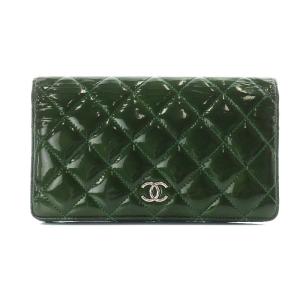 マトラッセ ココマーク 長財布 小銭入れ 二つ折り 12番台 グリーン