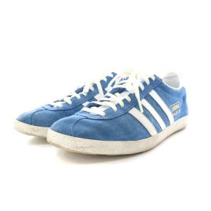 adidas GAZELLE OG スニーカー 27.0cm ブルー ホワイト G16183