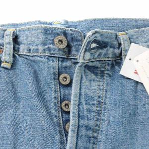 Levi's 96年製 702XX デニムパンツ 赤耳 ビッグE USED加工 W31 L36 M ブルー