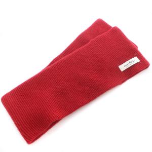 マフラー ストール ニット レッド