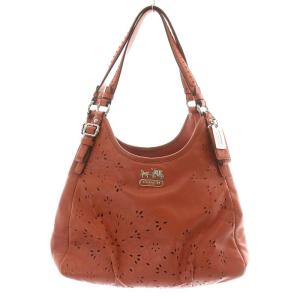 マディソン トスド レース マギーバッグ トートバッグ ハンドバッグ レザー オレンジ 19628