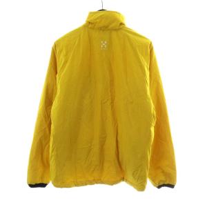 Haglofs 中綿ジャケット ジップアップ M 黄 イエロー