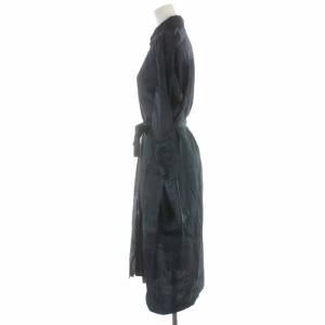 CELINE フィービー期 シャツワンピース リボン S ネイビー