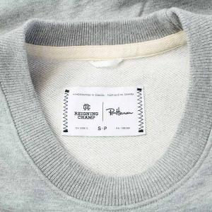 Ron Herman × レイニングチャンプ スウェット カットソー プルオーバー 半袖 クルーネック S グレー