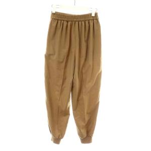 STELLA McCARTNEY Nicole テーパードパンツ ジョガーパンツ タック ウール 36 ベージュ