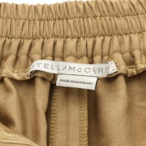 STELLA McCARTNEY Nicole テーパードパンツ ジョガーパンツ タック ウール 36 ベージュ