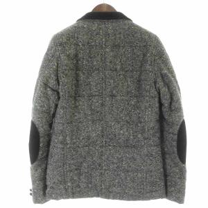 JUNYA WATANABE MAN COMME des GARCONS AD2012 中綿ジャケット テーラードジャケット シングル エルボーパッチ ウール XS