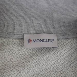 MONCLER 20SS MAGLIA CARDIGAN トラックジャケット スウェット ワッペン L グレー