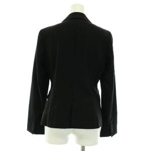 UNITED ARROWS スーツ セットアップ 上下 テーラードジャケット タイトスカート ひざ丈 38 M 黒 ブラック