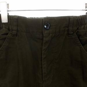 NUMBER (N)INE カーゴパンツ ジョガーパンツ ジップアップ 刺繍 S カーキ