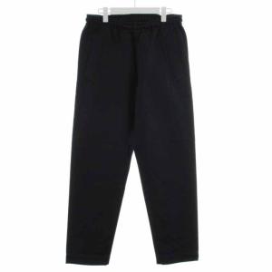 18AW イージーパンツ ウール混 2 M 紺 ネイビー