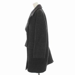 MARGARET HOWELL 19AW LARGE PRINCE OF WALES WOOL COAT 1
